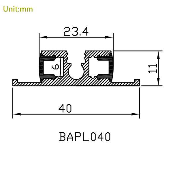 Wall LED Channel Double Side Emitting For Ultra Narrow LED Strip Lights Wall LED Channel Double Side Emitting For Ultra Narrow LED Strip Lights